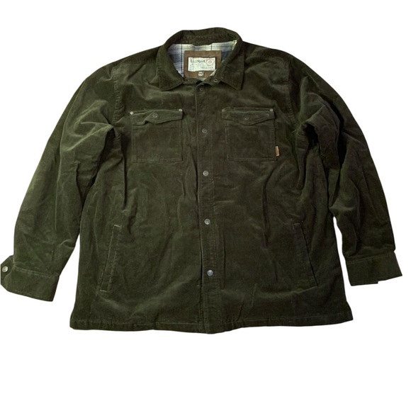 Tough As Buck Other - Legendary Whitetails Tough As Buck Corduroy Shirt Jacket - Olive Green - 2XL